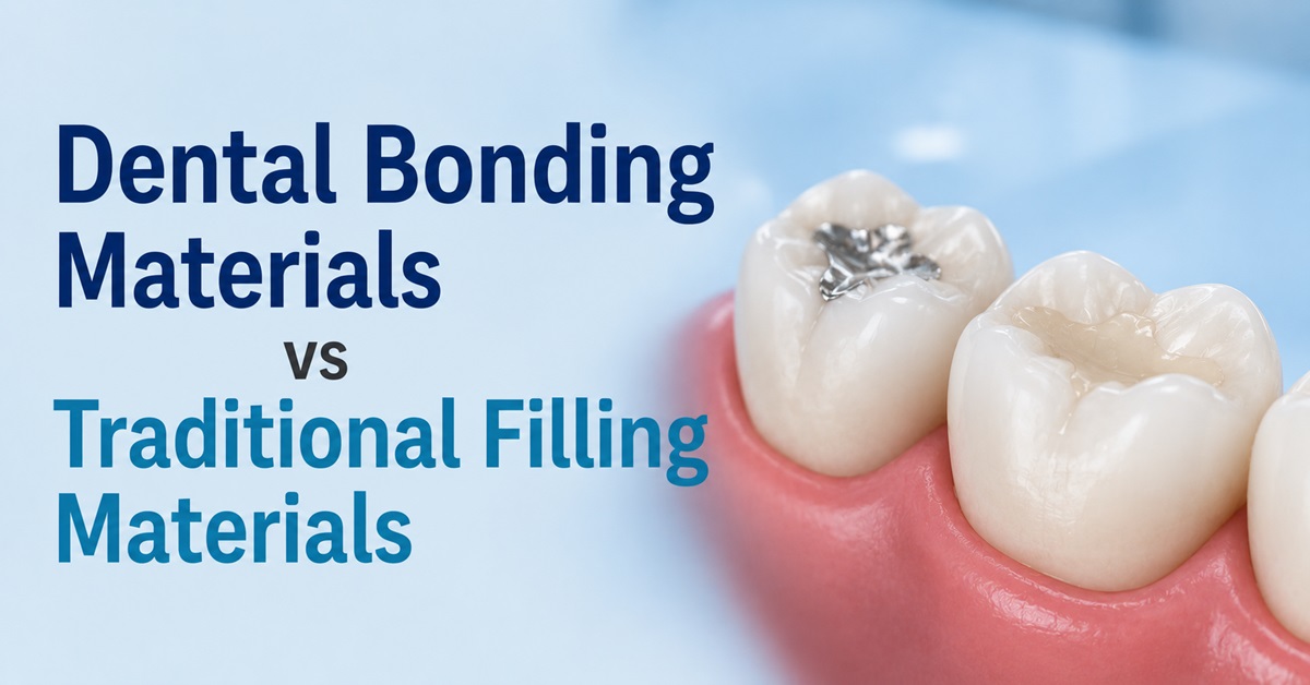 Dental Bonding Materials vs Traditional Filling Materials