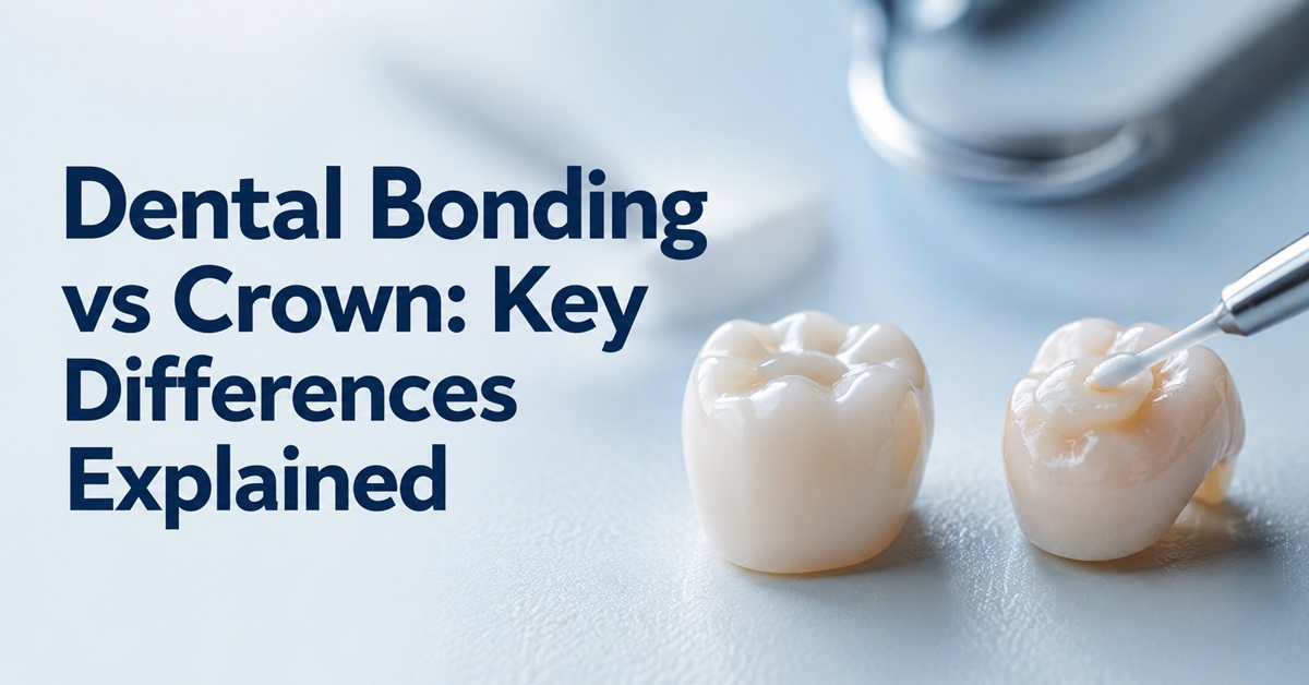 Dental Bonding vs Crown Key Differences Explained